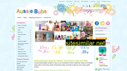 shop.aussiebubs.com.au alternative sites