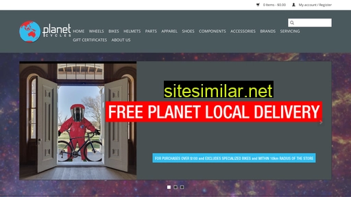 shop.planetcycles.com.au alternative sites