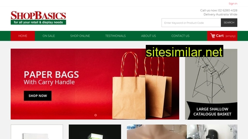 shopbasics.com.au alternative sites