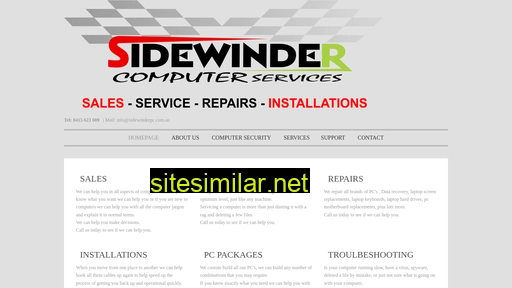 sidewinderpc.com.au alternative sites