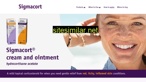 Sigmacort similar sites
