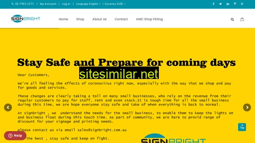 signbright.com.au alternative sites