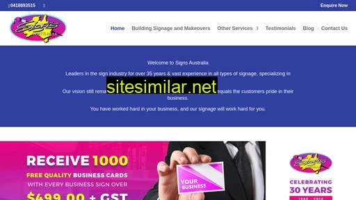 signsaustralia.com.au alternative sites