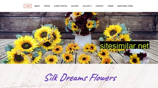 Silkdreamsflowers similar sites