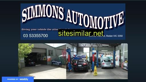 simmonsautomotive.com.au alternative sites