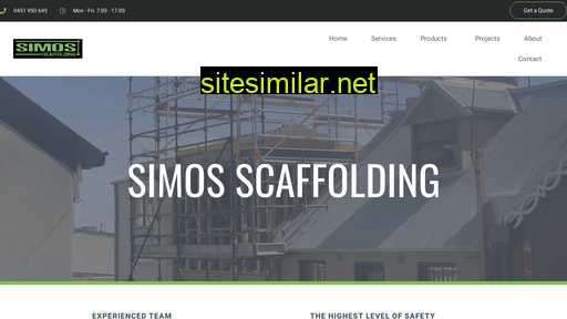Simosscaffolding similar sites