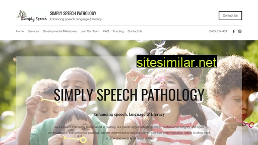 simplyspeechpathology.com.au alternative sites