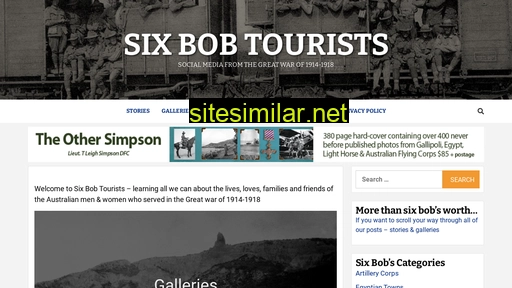 sixbobtourists.com.au alternative sites
