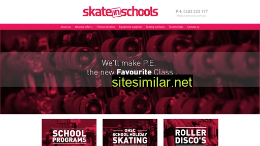 Skateinschools similar sites