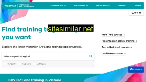 skills.vic.gov.au alternative sites