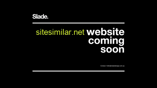 sladedesign.com.au alternative sites