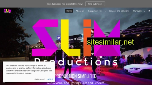 slimproductions.com.au alternative sites