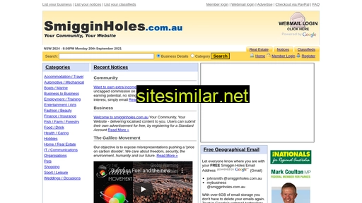 smigginholes.com.au alternative sites
