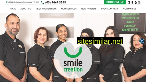 smilecreation.com.au alternative sites