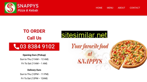 snappyspizzaandkebab.com.au alternative sites