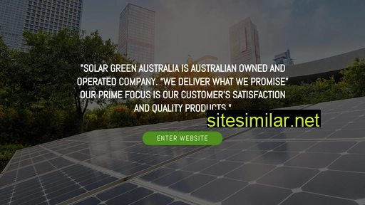 solargreenaustralia.com.au alternative sites