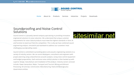 Soundcontrol similar sites