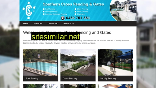 Southerncrossfencing similar sites