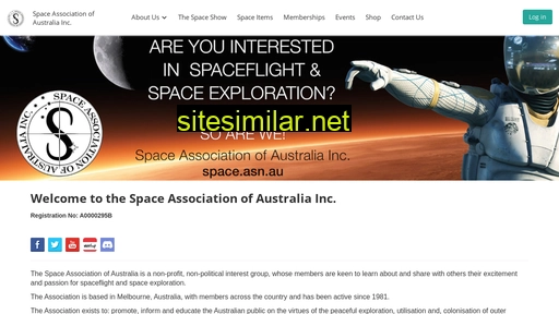 Space similar sites