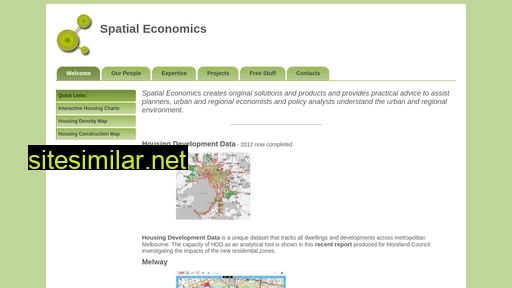 spatialeconomics.com.au alternative sites