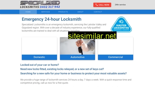 specializedlocksmiths.com.au alternative sites