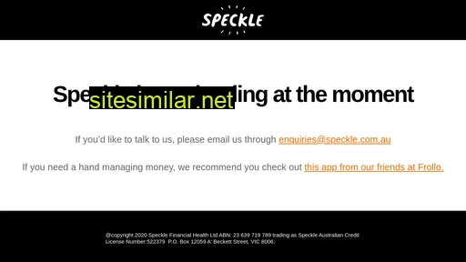 speckle.com.au alternative sites