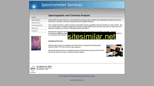 Spectrometer similar sites