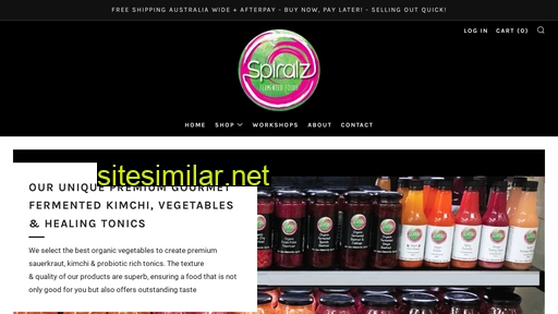 spiralzfermentedfoods.com.au alternative sites