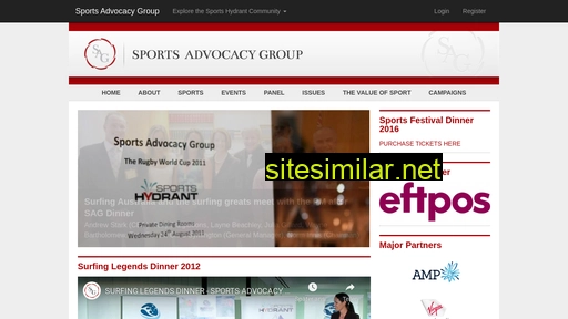 Sportsadvocacygroup similar sites