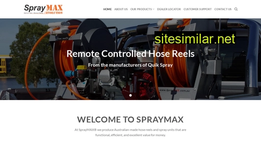spraymax.com.au alternative sites