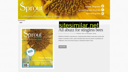 sproutmagazine.com.au alternative sites