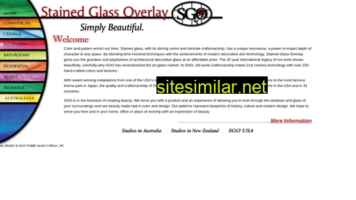 stainedglassoverlay.com.au alternative sites