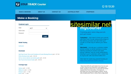 startrackcourier.com.au alternative sites