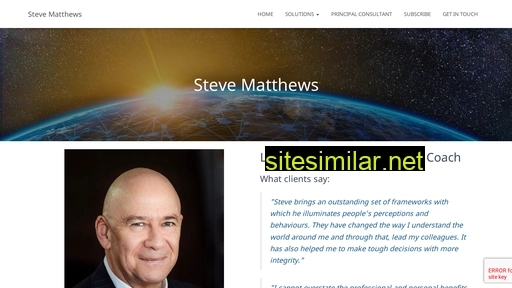 Stevematthews similar sites