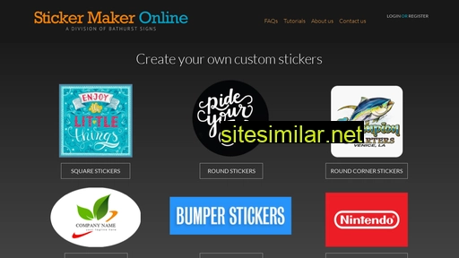 Stickermakeronline similar sites