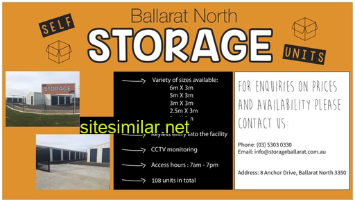 Storageballarat similar sites