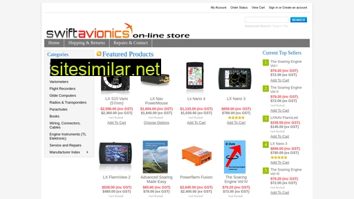 store.swiftavionics.com.au alternative sites