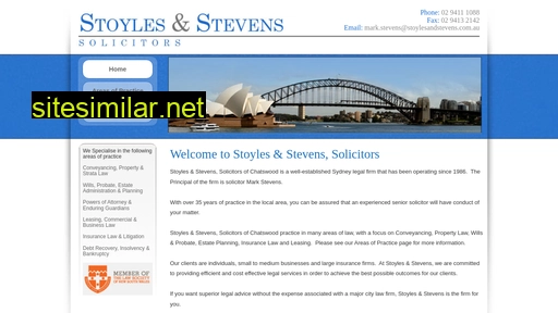 stoylesandstevens.com.au alternative sites