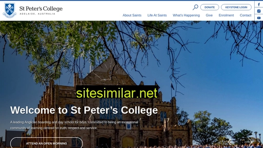 stpeters.sa.edu.au alternative sites
