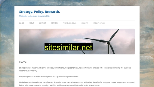 strategypolicyresearch.com.au alternative sites