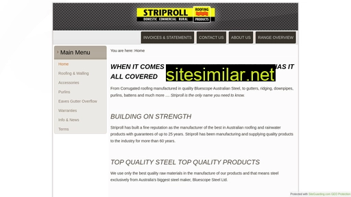 Striproll similar sites