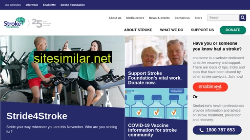 strokefoundation.org.au alternative sites