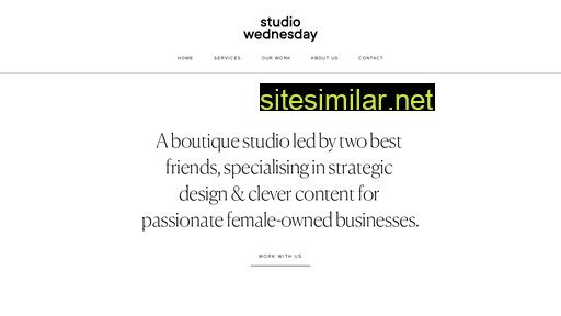 studiowednesday.com.au alternative sites