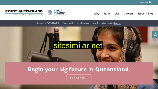 studyqueensland.qld.gov.au alternative sites