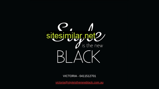 styleisthenewblack.com.au alternative sites