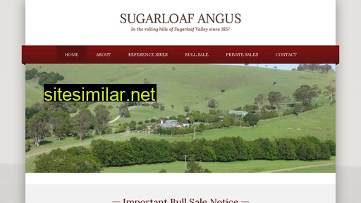 Sugarloafangus similar sites