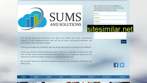 sumsandsolutions.com.au alternative sites