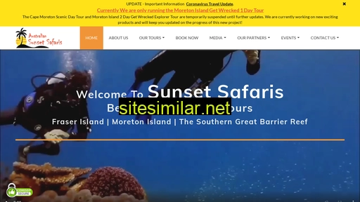 sunsetsafaris.com.au alternative sites