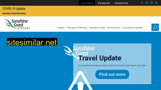 sunshinecoastairport.com.au alternative sites