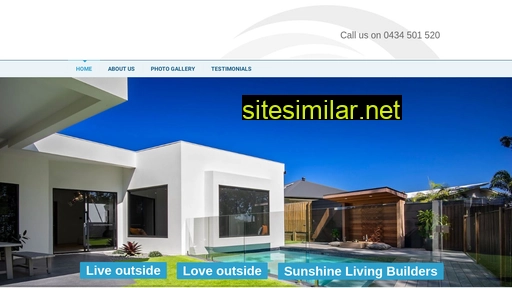 sunshinelivingbuilders.com.au alternative sites